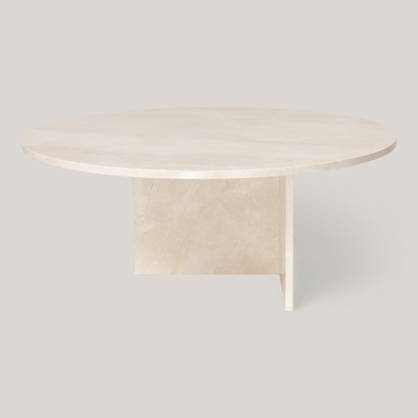 Ahil Beige Marble Coffee Table