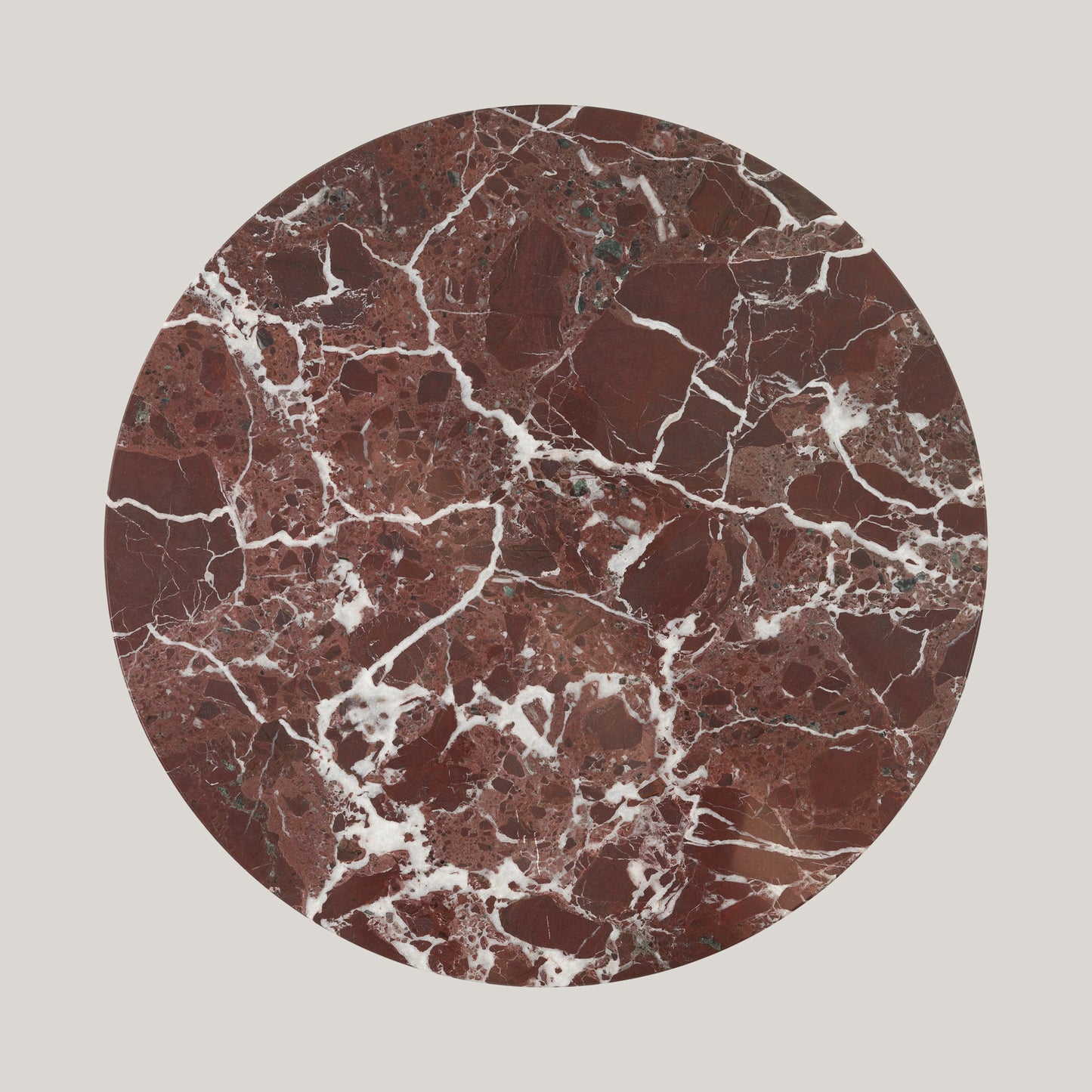 Ahil Side Table Burgundy