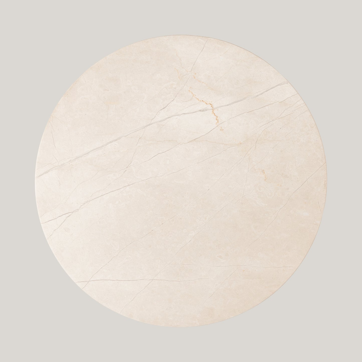Ahil Side Table Beige Marble