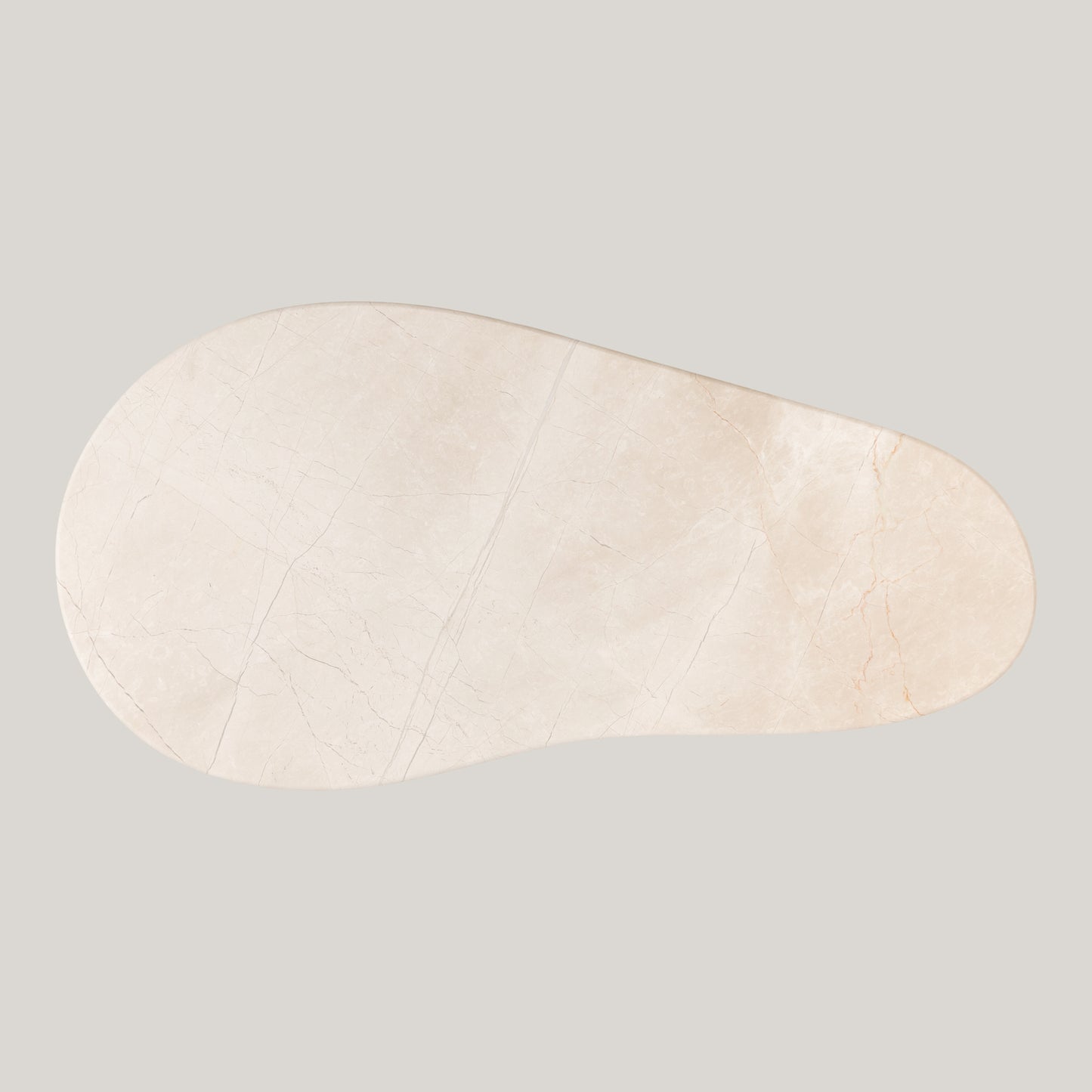 Zaha Coffee Table Beige Marble