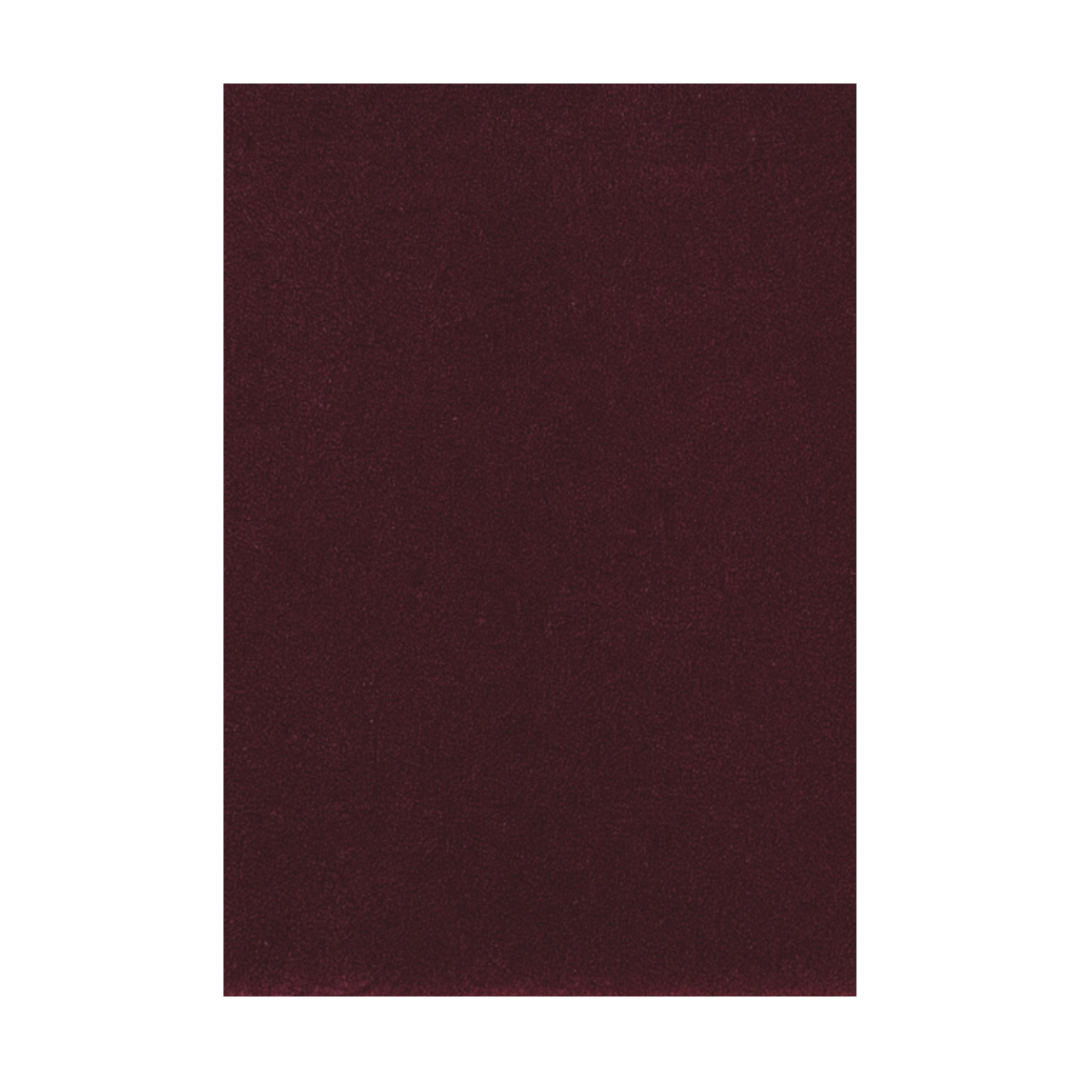 Burgundy Wool Rug - 100% NZ Wool