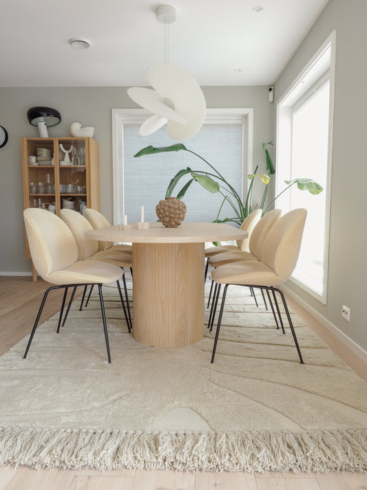 ZULEIKHA 01 Ullteppe - Håndknyttet 