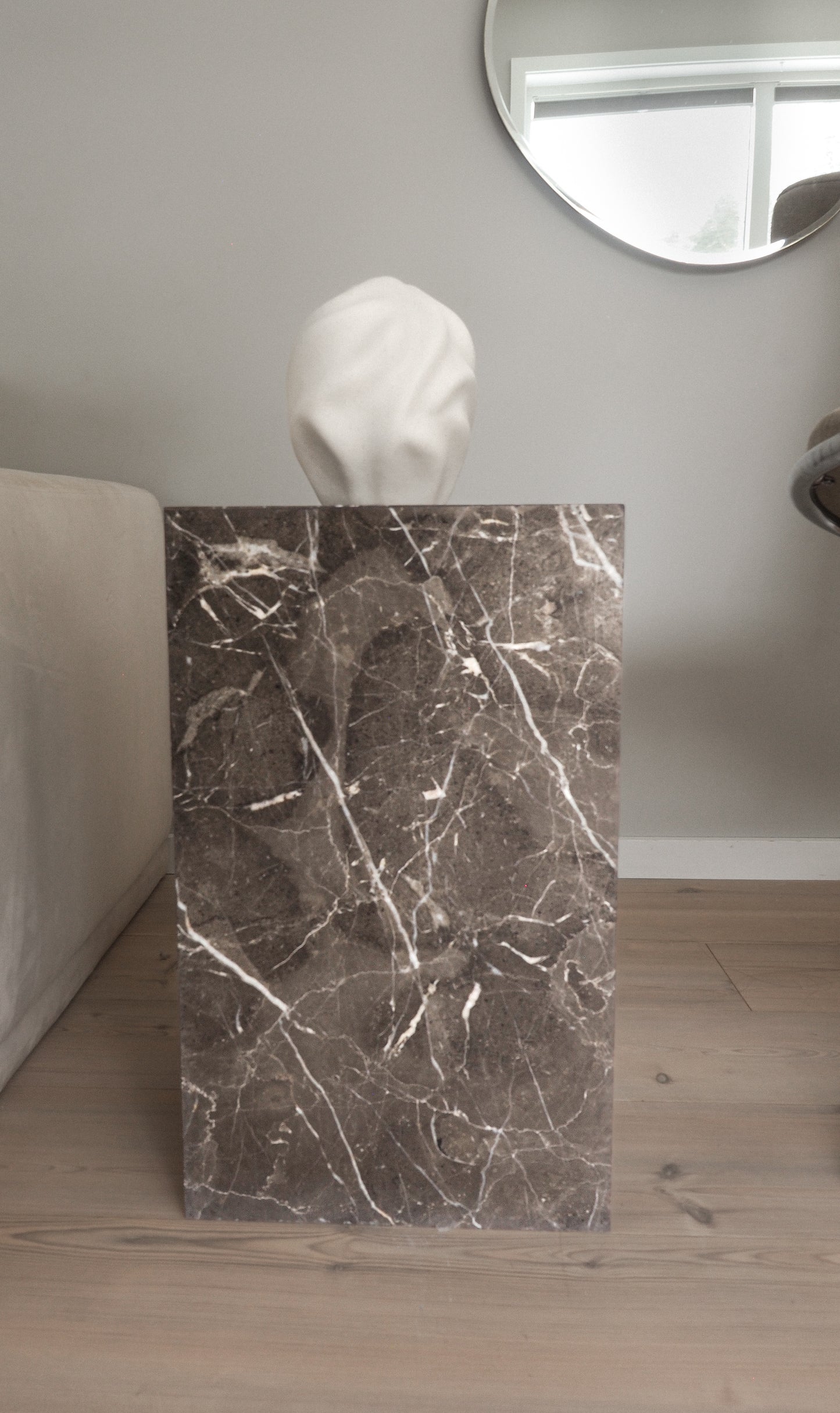 Kael Side Table - Emperador Dark Marble
