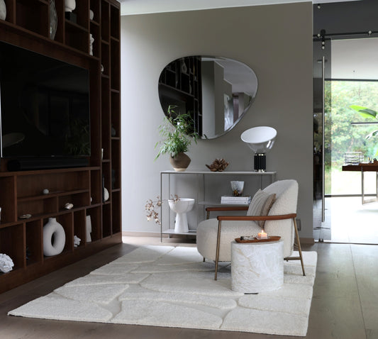 NORDIC LIGHT 04 Wool Rug - Handknotted New Zealand Wool