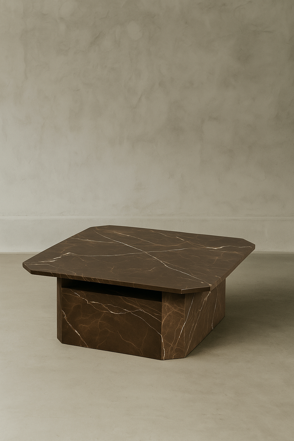 Zamora Coffee Table Emperador Dark