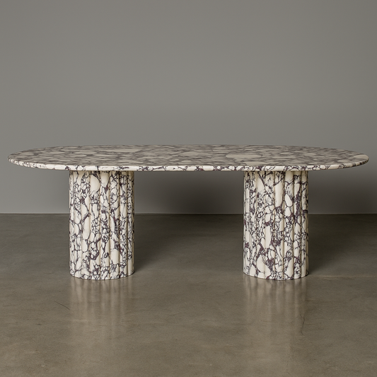 Samara Dining Table - Calacatta Viola