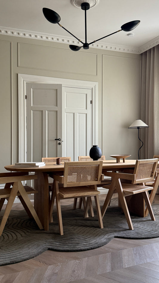 ARD 03 Wool Rug Brown - Hand-tufted