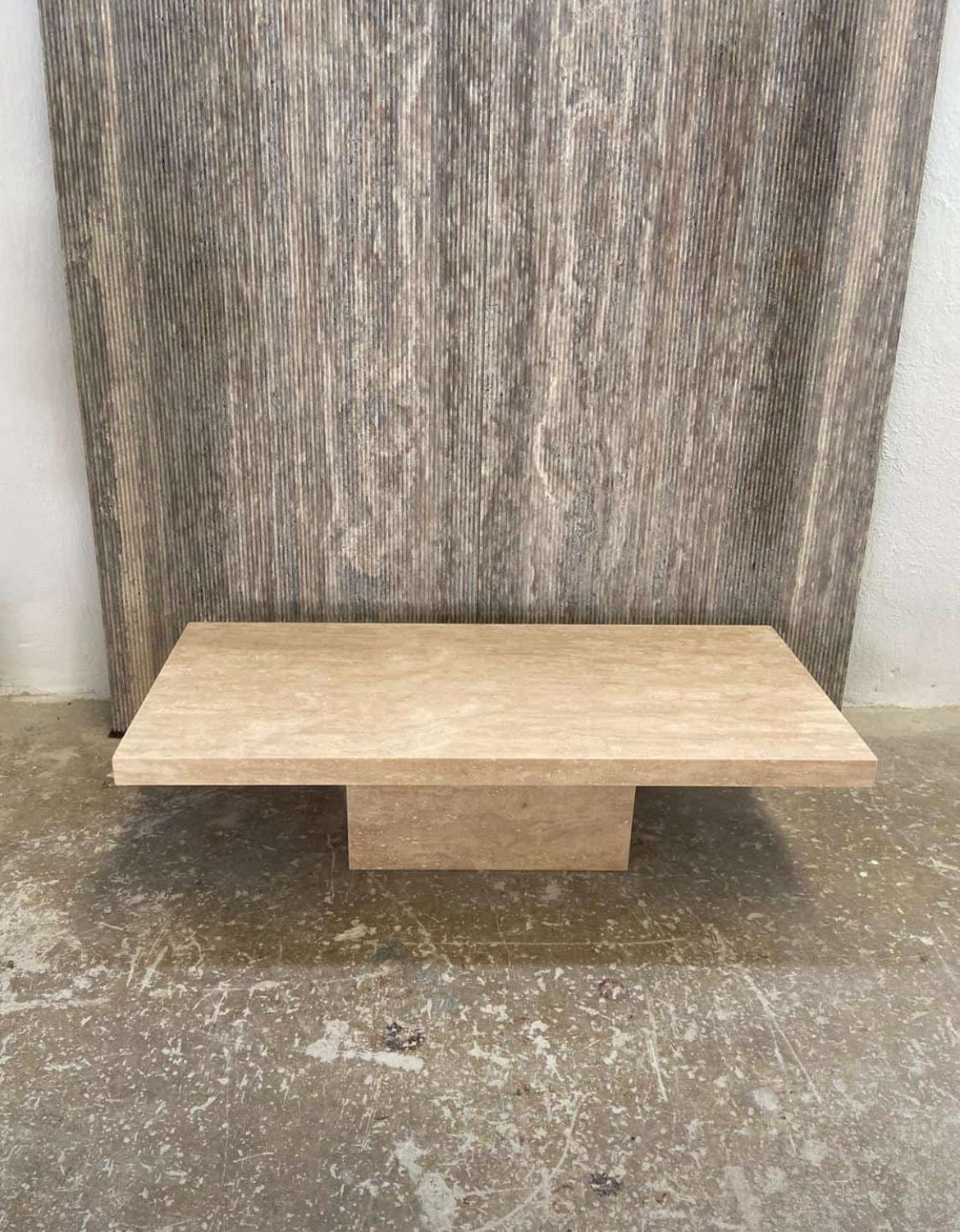 Hera Coffee Table - Beige Travertine