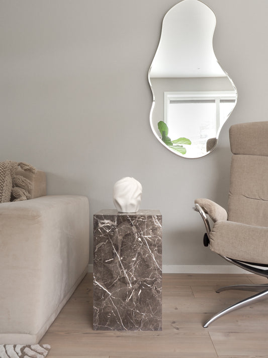 Kael Side Table - Emperador Dark Marble