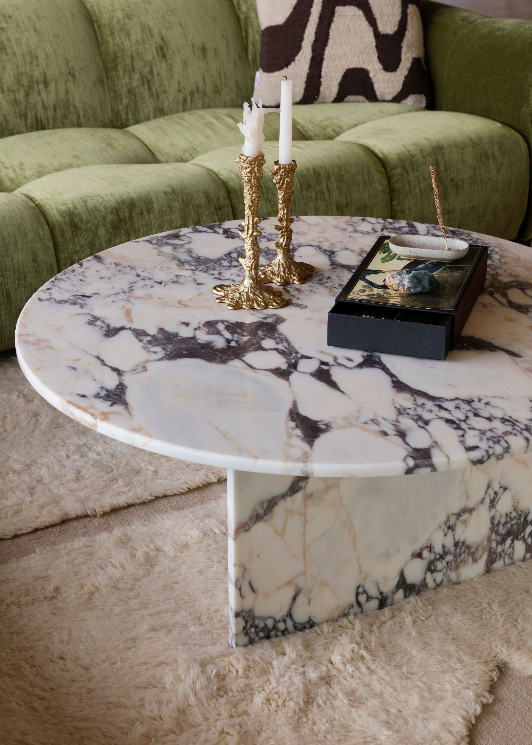Nordic Light 07 Wool Rug Offwhite & Beige | Handknotted Wool rug
