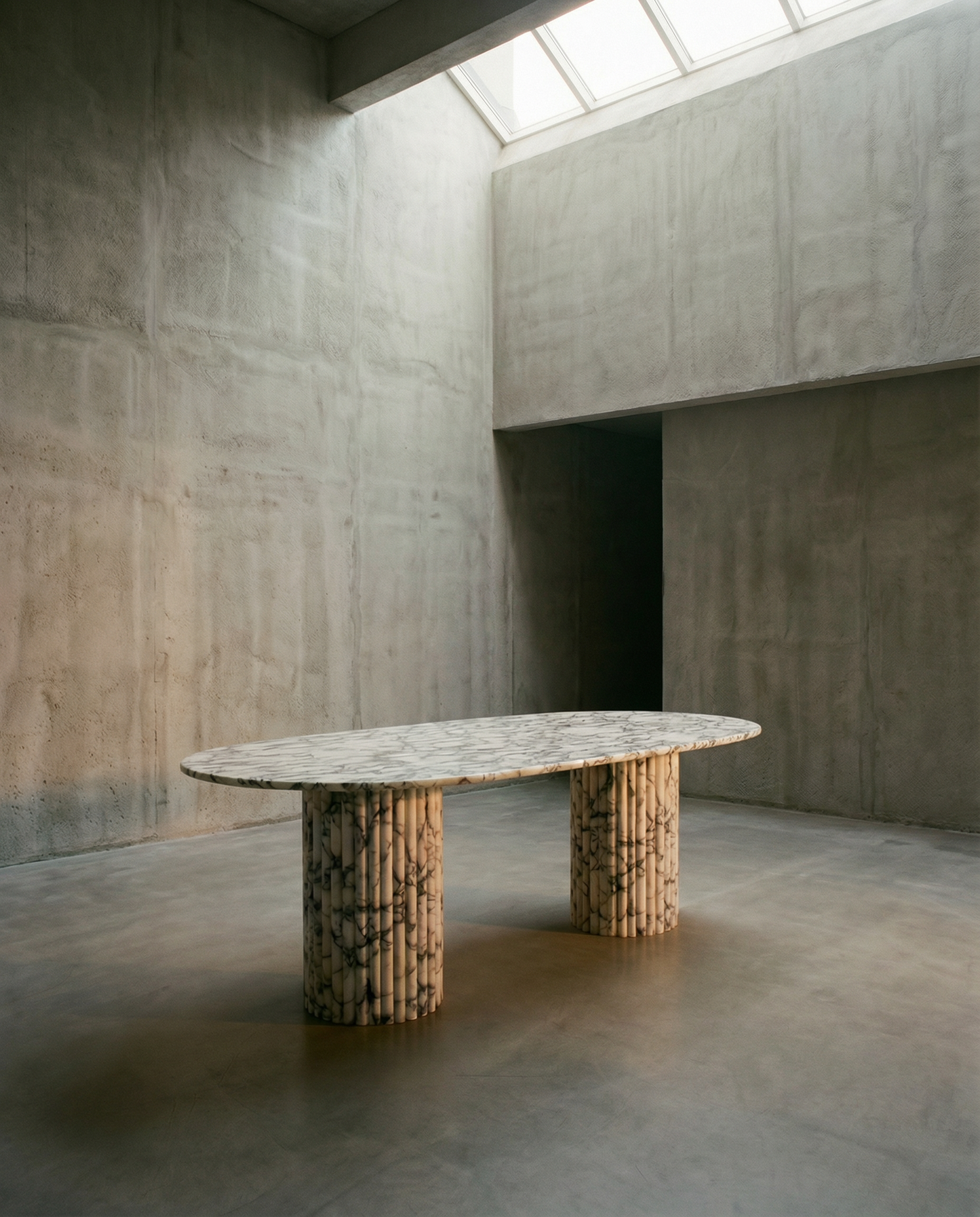 Samara Dining Table - Calacatta Viola Marble